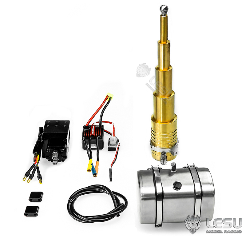 Rc Excavator Hydraulic - Hydraulic system 1/14 LESU truck cylinder