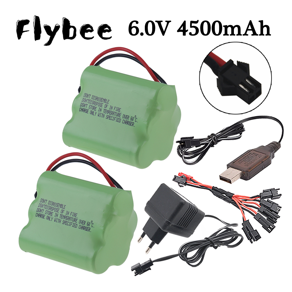 Rc Hobbyking - 6v 4500mAh Ni-MH Battery SM Plug