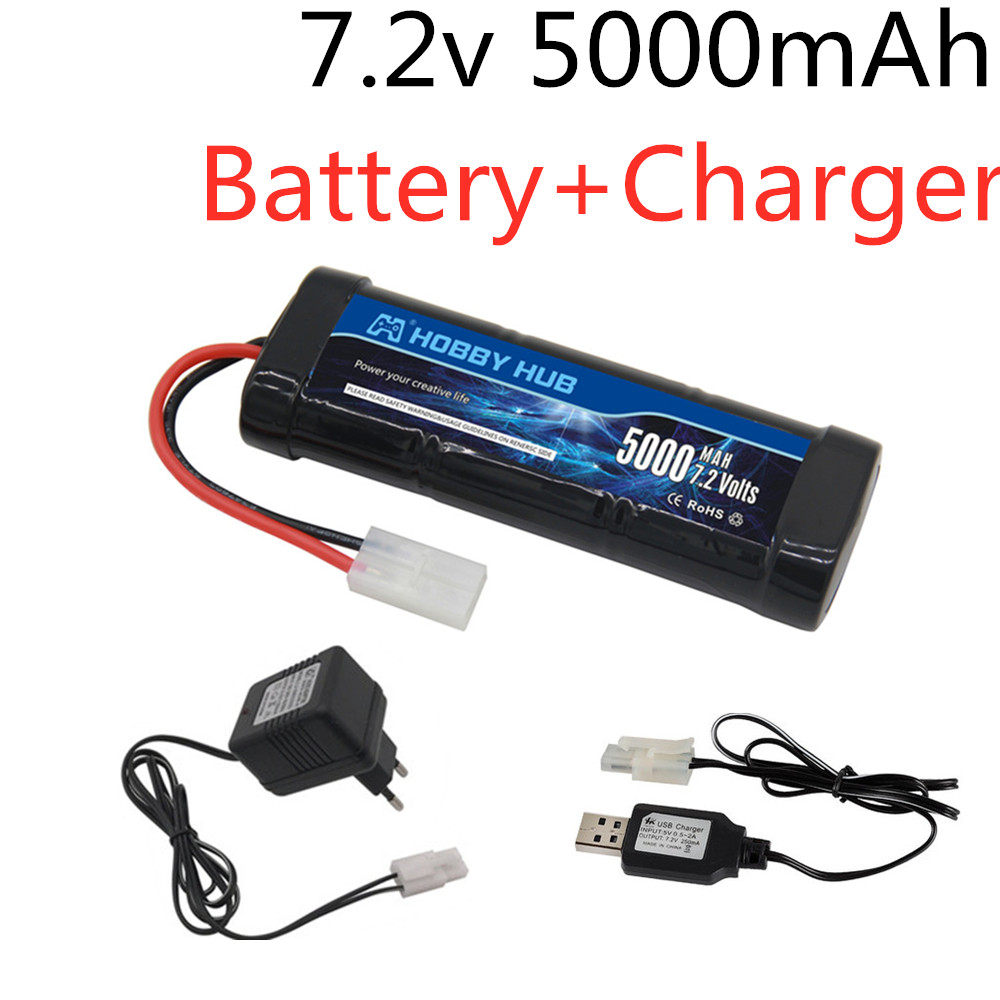 7.2V 5000mAh Ni-MH Battery Pac - Rc Hobby Grade Car ulasan dan harga