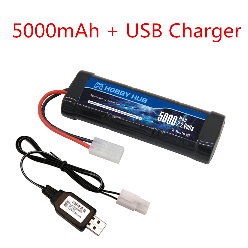 7.2V 5000mAh Ni-MH Battery Pac - Rc Hobby Grade Car ulasan dan harga