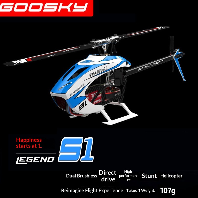 Goosky S1 Rc Helicopter 3D Stu - Rc Hobby Direct ulasan dan harga