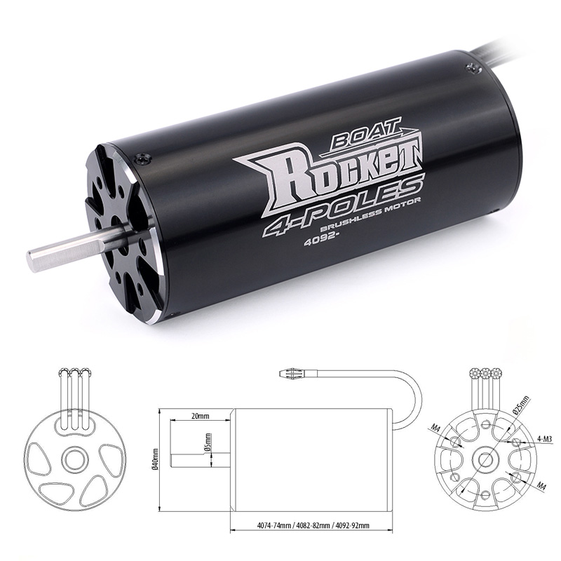 SURPASS HOBBY Rocket 4074 4082 - Rc Hobbyking ulasan dan harga