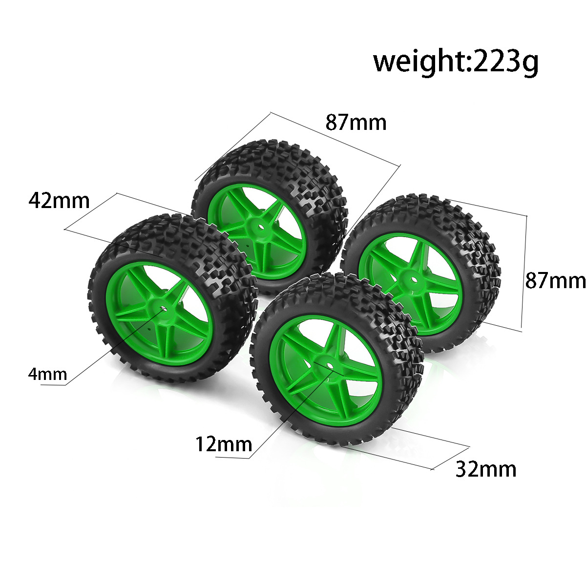 1/10 RC Off Road Tires And Whe - Rc Tire Foam Insert ulasan dan harga