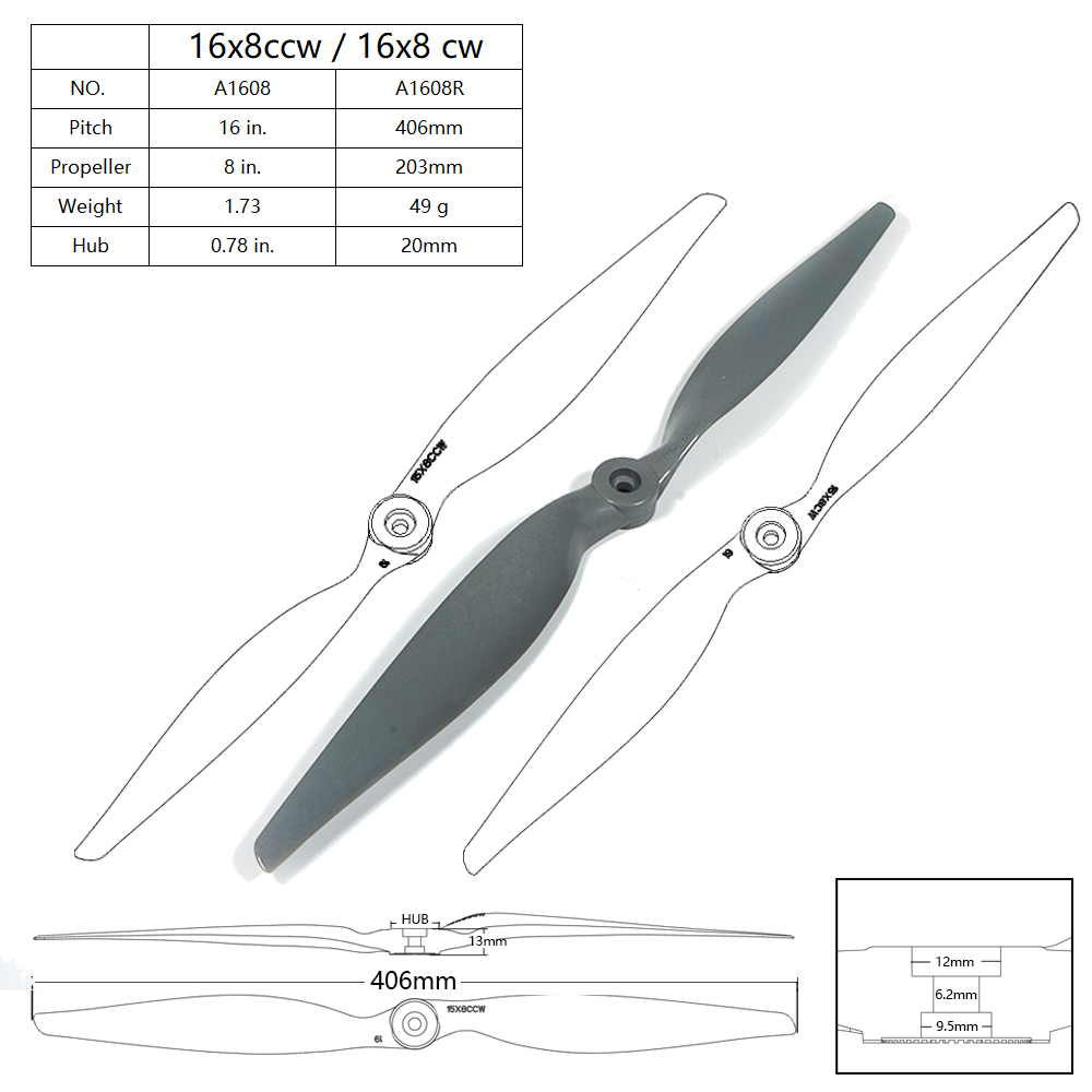 AEORC 5pcs Nylon Direct-Drive  - Rc Hobby Direct ulasan dan harga