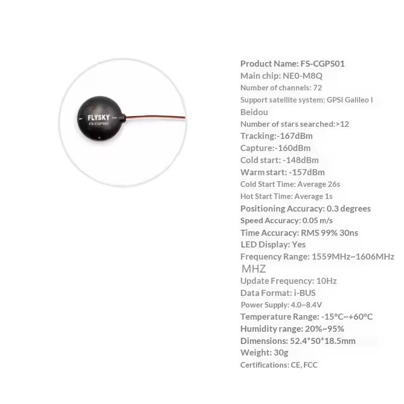 Flysky FS-G11P GPS FS-CGPS01 7 - Rc Hobby Racing ulasan dan harga