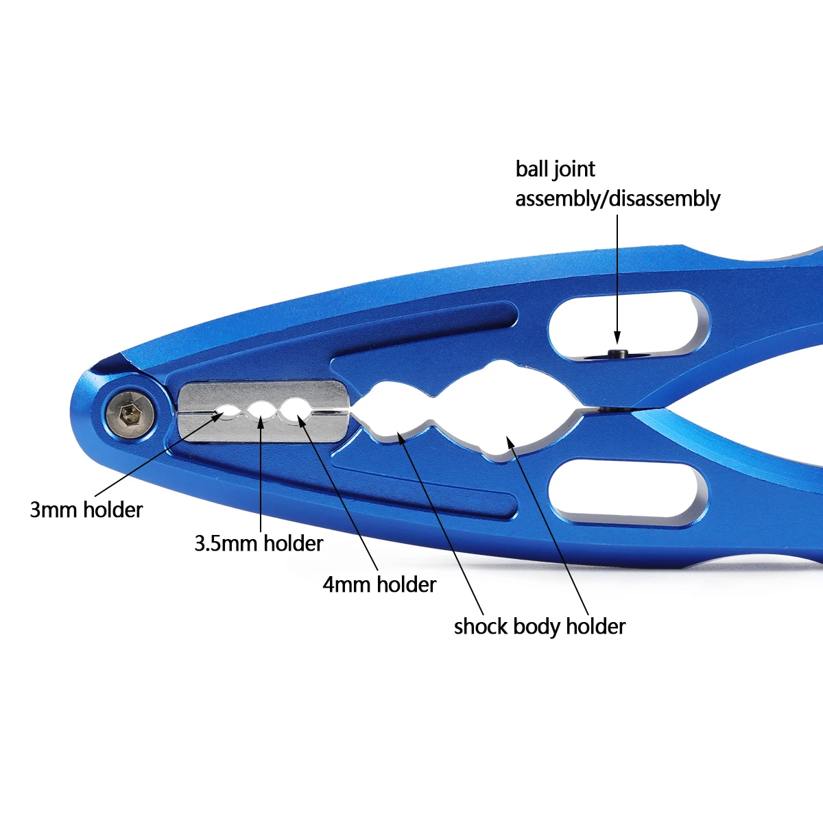 Aluminum CNC Pliers Pivot Ball - Rc Hobby Tools ulasan dan harga
