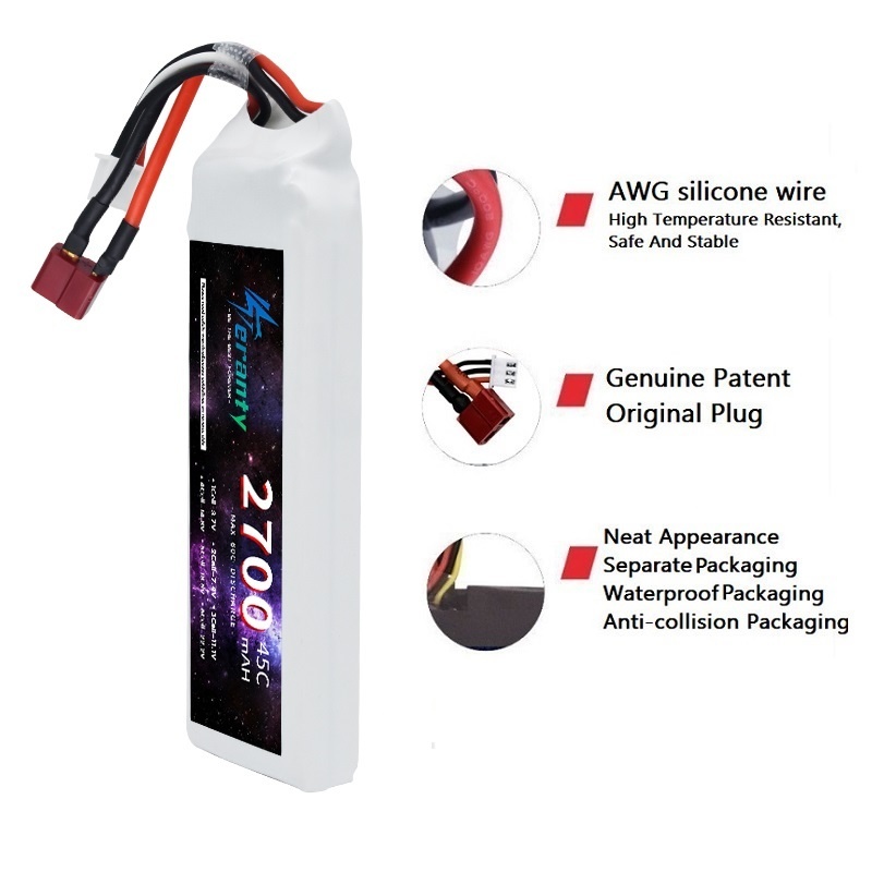 1/3PCS 2S 7.4V Lipo Battery 27 - Rc Hobby Grade Car ulasan dan harga