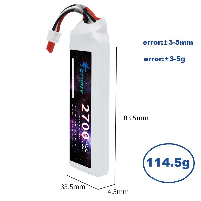 1/3PCS 2S 7.4V Lipo Battery 27 - Rc Hobby Grade Car ulasan dan harga