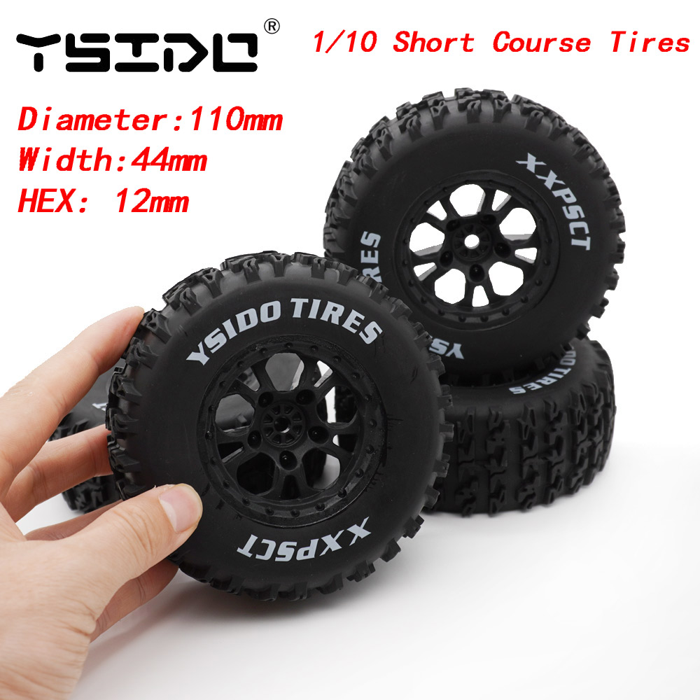 YSIDO 4pcs 110mm 1/10 Short Co - Rc Tire Foam Insert ulasan dan harga