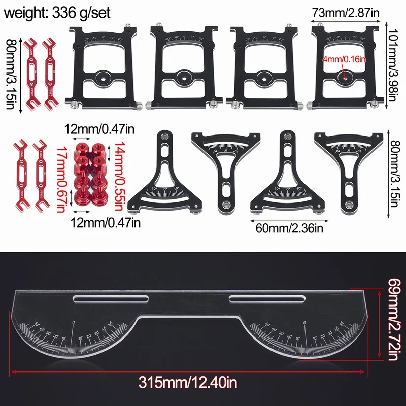 RC Aluminum On Road Chassis Se - Rc Hobby Tools ulasan dan harga