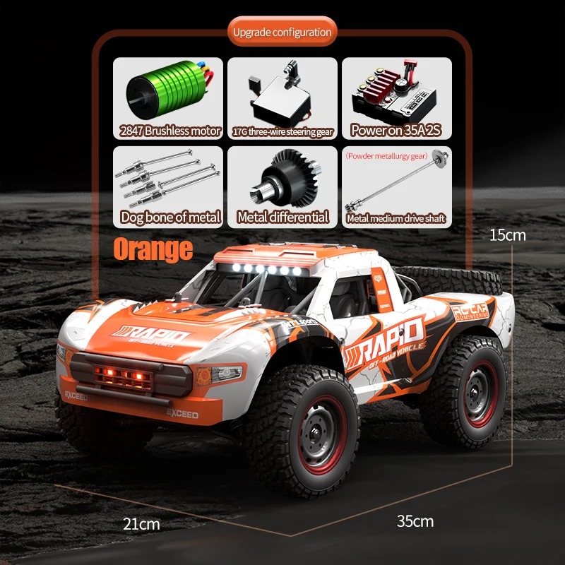 JJRC Q130 1:16 70KM/H 4WD RC C - Rc Hobby Grade Car ulasan dan harga