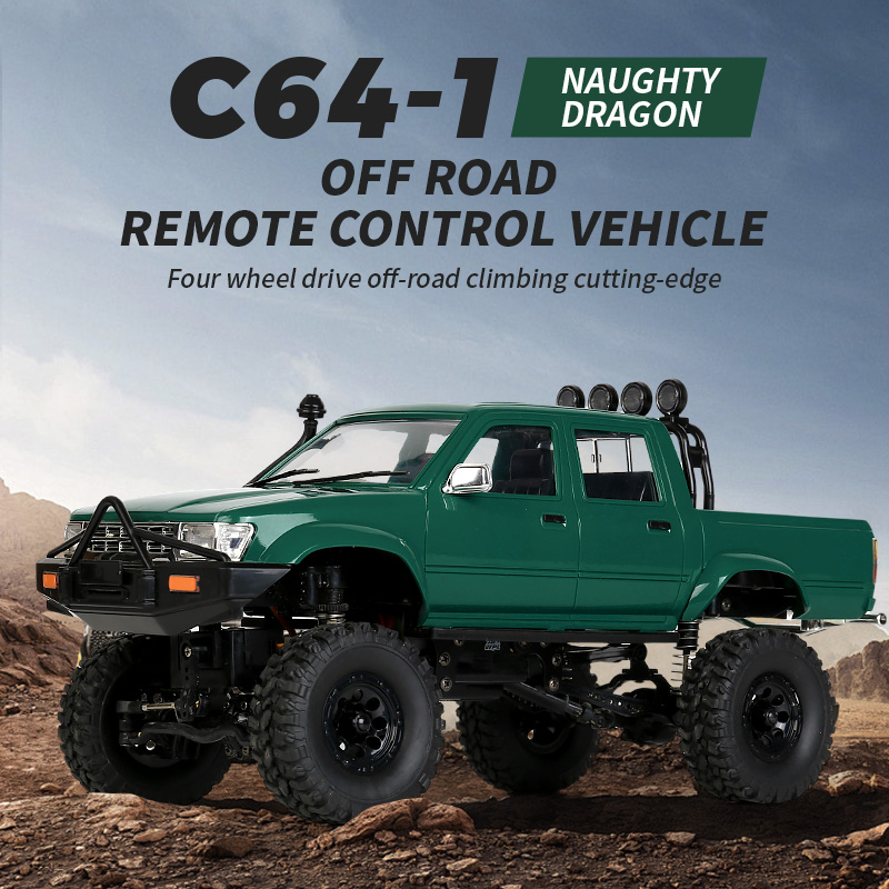 Full Scale WPL C64 4WD Climbin - Rc Hobby Grade Car ulasan dan harga