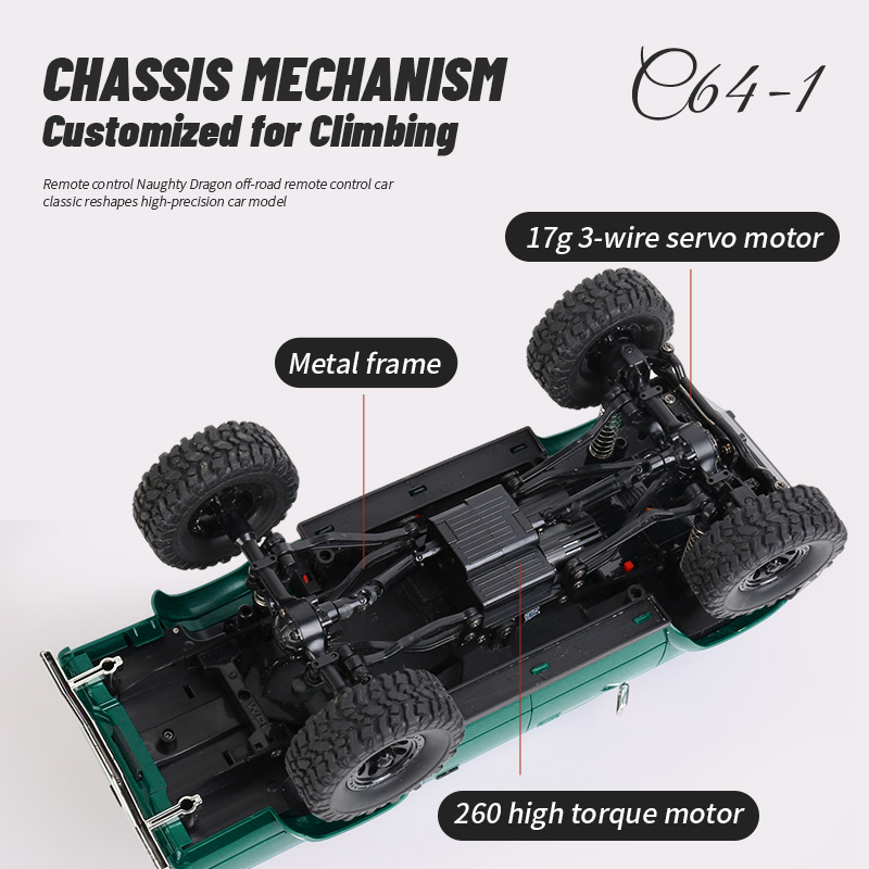 Full Scale WPL C64 4WD Climbin - Rc Hobby Grade Car ulasan dan harga