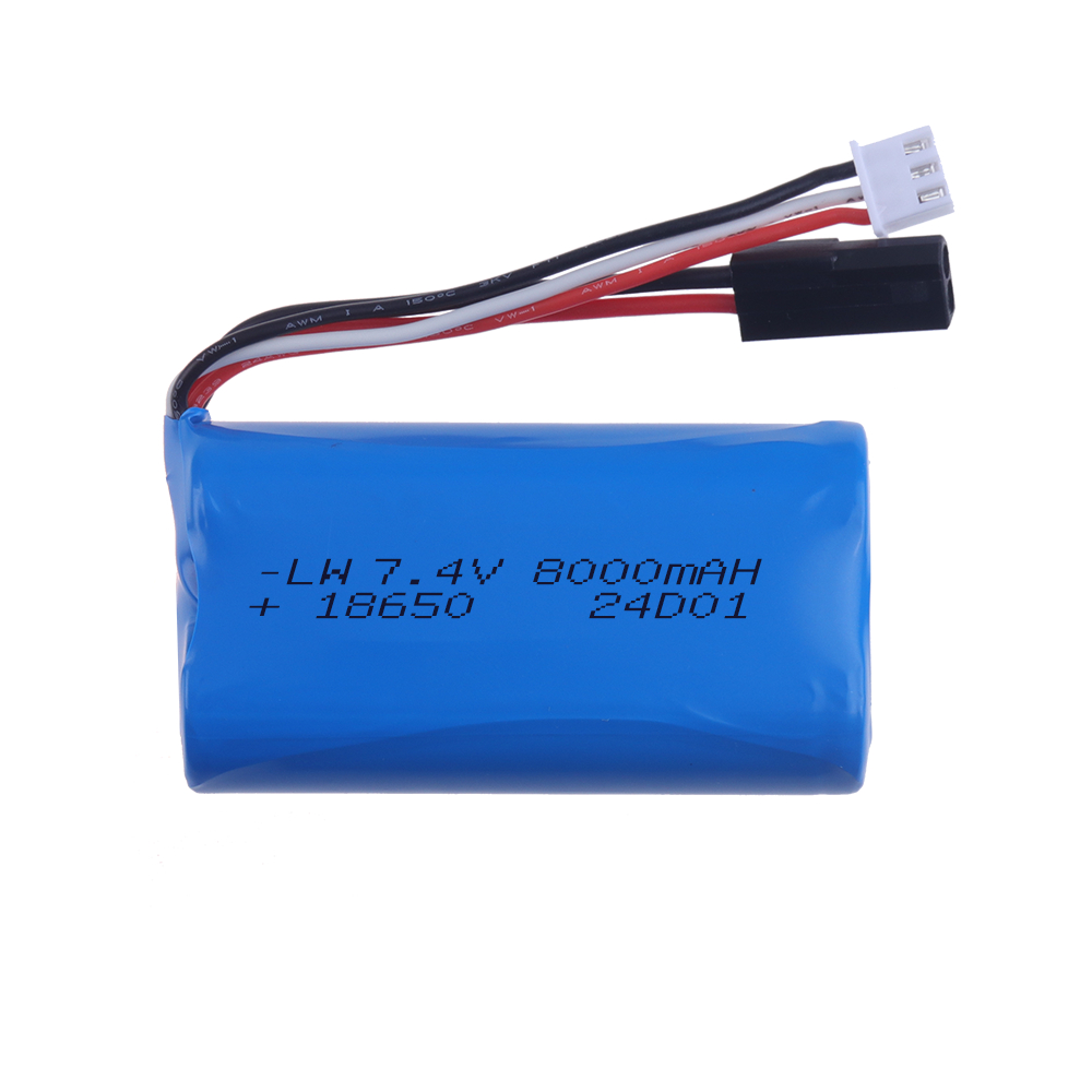 (5500 Plug) 18650 7.4V 8000Mah - Rc Hobbyking ulasan dan harga