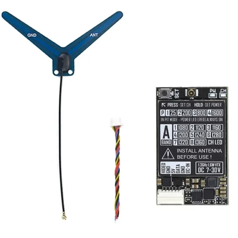 Rushfpv Rush 1.3G/1.2G VTX 8CH - Rc Hobbyking ulasan dan harga