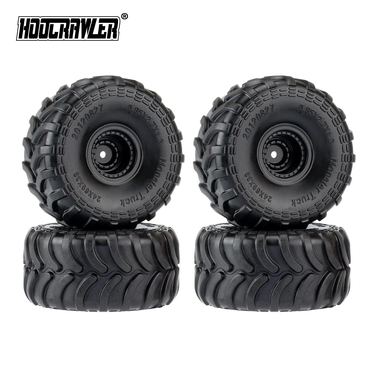 4pcs Monster Truck Tires with  - Rc Tire Foam Insert ulasan dan harga