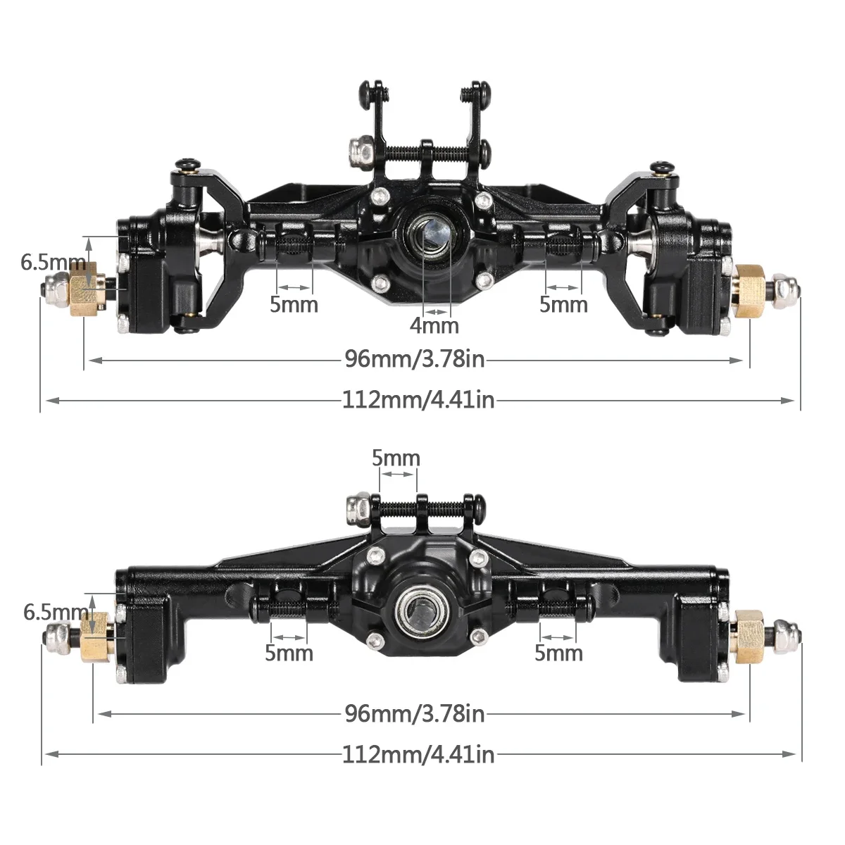 TRX4M Aluminum Front Rear Port - Rc Hobby Room ulasan dan harga