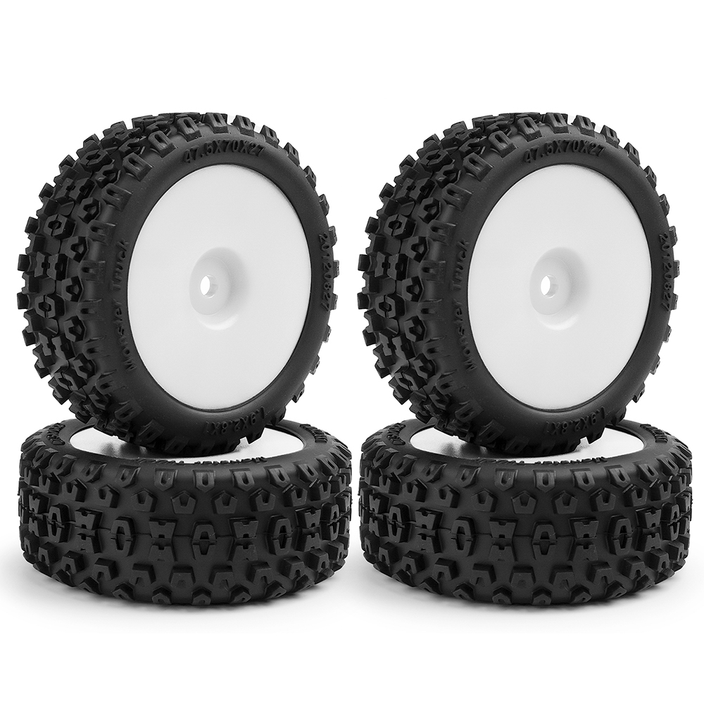 TRINOOD 4Pcs Plastic Wheels Ri - Rc Tire Foam Insert ulasan dan harga