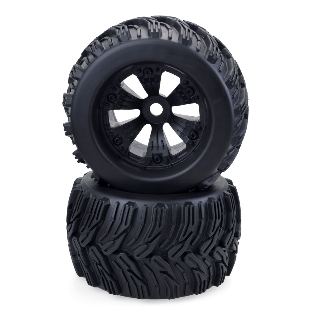 4PCS 1/8 Wheels Tires 170mm 16 - Rc Tire Foam Insert ulasan dan harga