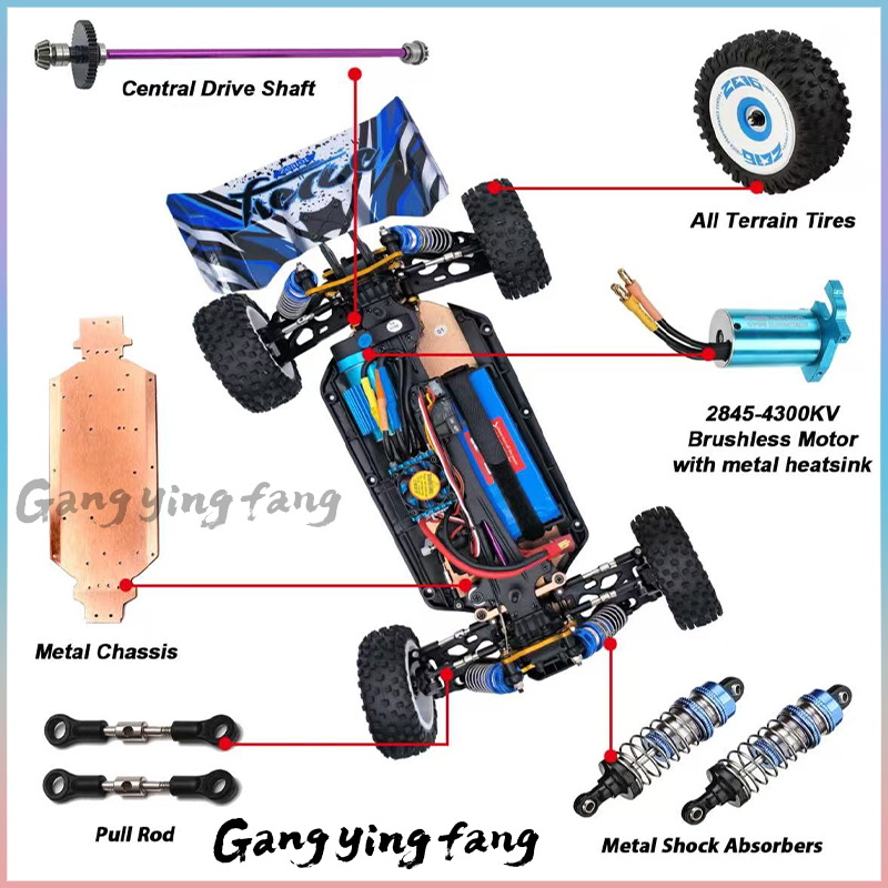 1/12 124017 Wltoys -V8  2.4G R - Rc Hobby Grade Car ulasan dan harga
