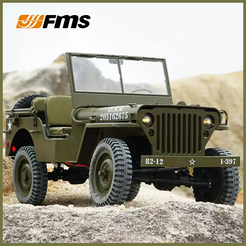 FMS 1/6 Climber 1941 Willys MB - Rc Hobby Room ulasan dan harga