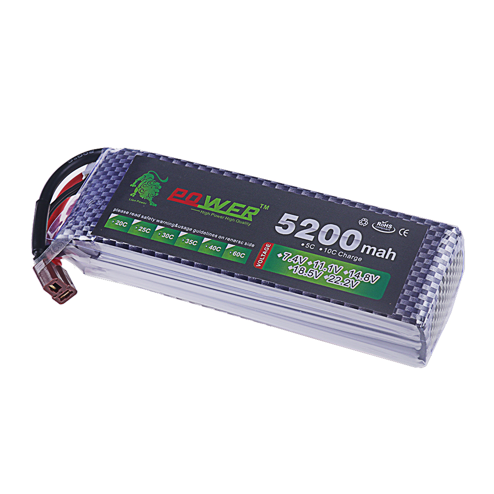 3S Lipo Battery 11.1V 5200mah  - Rc Hobbyking ulasan dan harga