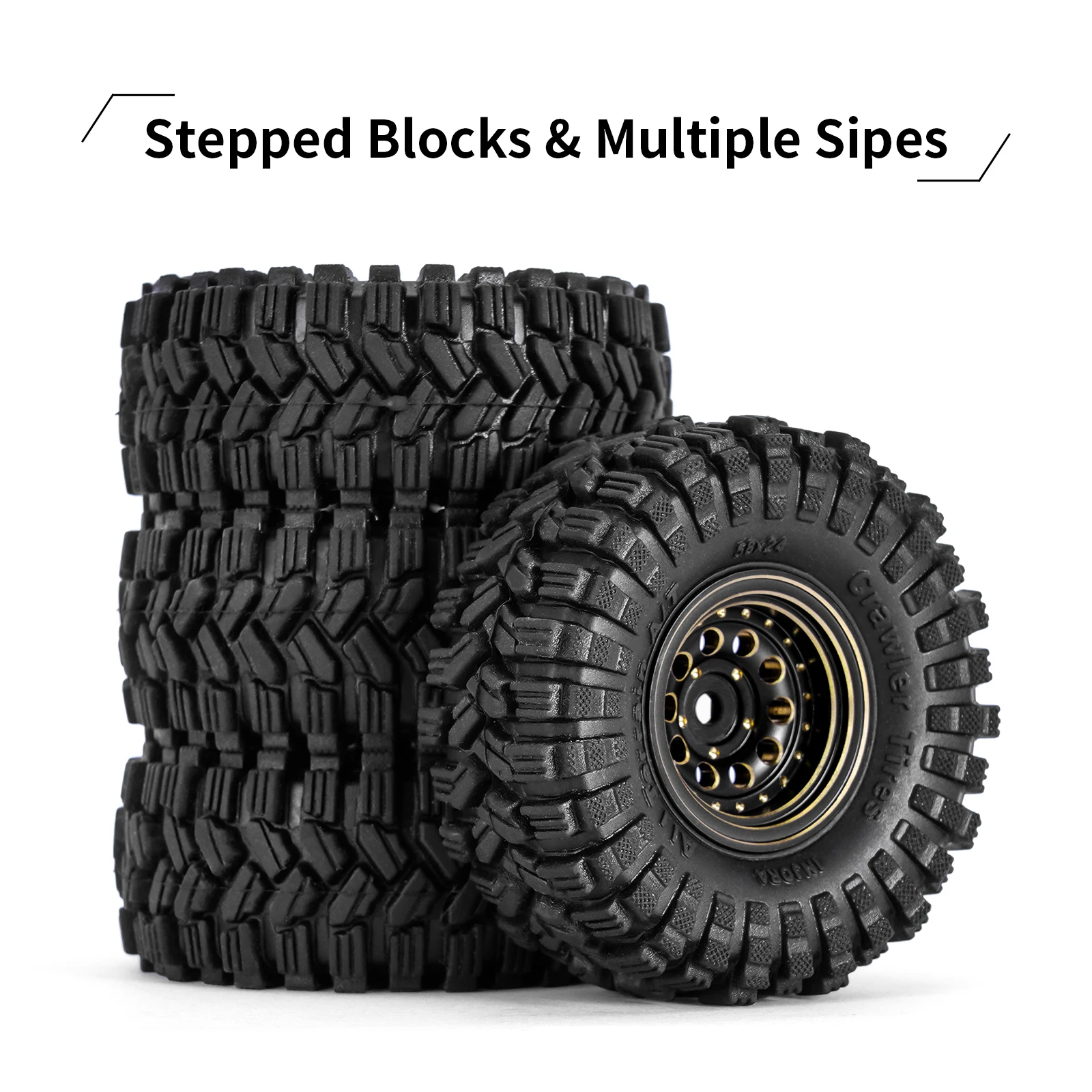 INJORA Black Coating Brass 1.0 - Rc Tire Foam Insert ulasan dan harga
